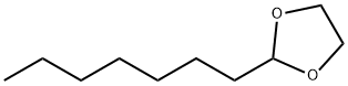 2-HEPTYL-1,3-DIOXALANE OCTANAL GLYCOL ACETAL Struktur
