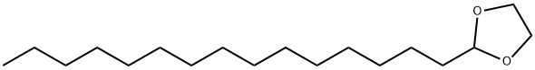 2-Pentadecyl-1,3-dioxolane Struktur