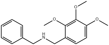 BENZYL-(2,3,4-TRIMETHOXY-BENZYL)-AMINE,436086-80-5,结构式