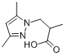 3-(3,5-DIMETHYL-PYRAZOL-1-YL)-2-METHYL-PROPIONIC ACID|3-(3,5-二甲基-吡唑-1-基)-2-甲基-丙酸