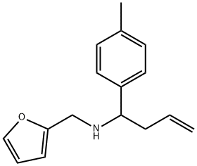 FURAN-2-YLMETHYL-(1-P-TOLYL-BUT-3-ENYL)-AMINE