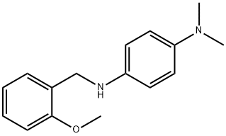 N-(2-METHOXY-BENZYL)-N ', N '-DIMETHYL-BENZENE-1,4-DIAMINE Structure