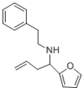 1-(呋喃-2-基)-N-苯乙基丁-3-烯-1-胺,436088-82-3,结构式