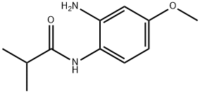 N-(2-氨基-4-甲氧基苯基)-2-甲基丙酰胺,436090-31-2,结构式