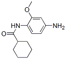 Cyclohexanecarboxamide, N-(4-amino-2-methoxyphenyl)- (9CI) 结构式