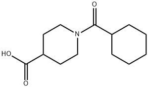 1-(cyclohexylcarbonyl)piperidine-4-carboxylic acid|1-环己基羰基哌啶-4-羧酸