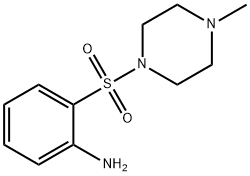2-(4-甲基-哌嗪-1-磺酰基)-苯胺, 436095-29-3, 结构式