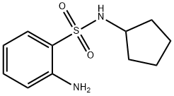 Benzenesulfonamide, 2-amino-N-cyclopentyl- (9CI),436095-45-3,结构式