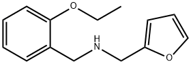 (2-ETHOXY-BENZYL)-FURAN-2-YLMETHYL-AMINE Structure
