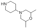 2,6-DIMETHYL-4-PIPERIDIN-4-YL-MORPHOLINE 化学構造式