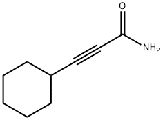 Cyclohexanepropiolamide (8CI) 化学構造式