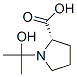 L-Proline, 1-(1-hydroxy-1-methylethyl)- (9CI) 结构式