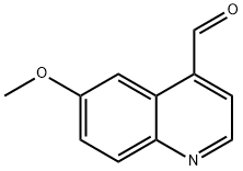 6-甲氧基-4-喹啉羧醛, 4363-94-4, 结构式