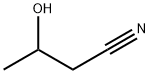 3-ヒドロキシブタンニトリル 化学構造式
