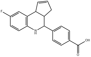 4-(8-플루오로-3A,4,5,9B-테트라히드로-3H-시클로펜타[C]퀴놀린-4-YL)-벤조산
