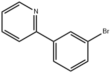 2-(3-ブロモフェニル)ピリジン 化学構造式