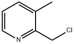 2-(氯甲基)-3-甲基吡啶, 4377-43-9, 结构式