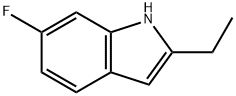 1H-Indole,2-ethyl-6-fluoro-(9CI) Struktur