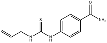 1-allyl-3-(4-carbaMoylphenyl)thiourea Structure