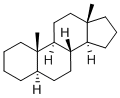 5α-アンドロスタン 化学構造式