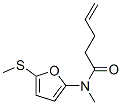 4-Pentenamide,  N-methyl-N-[5-(methylthio)-2-furanyl]-|