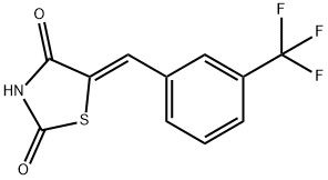 (5Z)-5-[[3-(Trifluoromethyl)phenyl]methylene]-2,4-thiazolidinedione|(5Z)-5-[[3-(TRIFLUOROMETHYL)PHENYL]METHYLENE]-2,4-THIAZOLIDINEDIONE