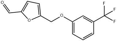 5-[[3-(三氟甲基)苯氧基]甲基]糠醛, 438220-94-1, 结构式