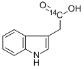 INDOLE-3-ACETIC ACID-CARBOXY-14C,4384-79-6,结构式