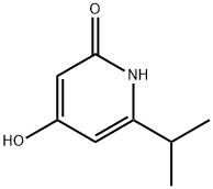 2(1H)-Pyridinone, 4-hydroxy-6-(1-methylethyl)- (9CI) 结构式