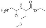 2-(2-AMINO-ACETYLAMINO)-4-METHYLSULFANYL-BUTYRIC ACID ETHYL ESTER Structure