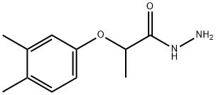 2-(3,4-DIMETHYLPHENOXY)PROPANOHYDRAZIDE Struktur