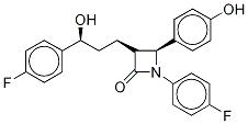 Ezetimibe-13C6 Struktur