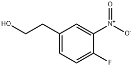 2-(4-FLUORO-3-NITROPHENYL)ETHANOL Structure