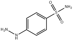 4-Hydrazinobenzenesulfonamide Struktur