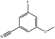 3-氟-5-甲氧基苯腈, 439280-18-9, 结构式