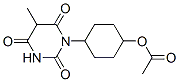 1-(4-Acetyloxycyclohexyl)-5-methylbarbituric acid,4394-23-4,结构式