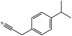 4-异丙基苯乙腈,4395-87-3,结构式