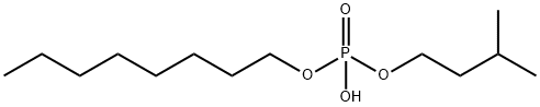 isopentyl octyl hydrogen phosphate 结构式