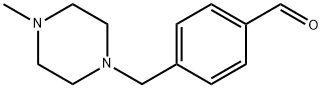 4-[(4-METHYLPIPERAZIN-1-YL)METHYL]BENZALDEHYDE 化学構造式