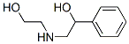 alpha-[[(2-hydroxyethyl)amino]methyl]benzyl alcohol Structure