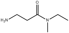 Propanamide, 3-amino-N-ethyl-N-methyl- (9CI) Structure