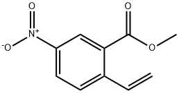 Benzoic acid, 2-ethenyl-5-nitro-, methyl ester (9CI) Struktur