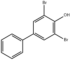 3,5-二溴-4-羟基联苯 结构式