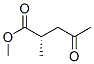 Pentanoic acid, 2-methyl-4-oxo-, methyl ester, (2S)- (9CI) 结构式