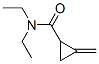 Cyclopropanecarboxamide, N,N-diethyl-2-methylene- (9CI) 结构式