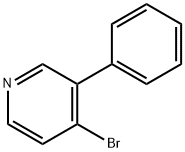 4-BROMO-3-PHENYLPYRIDINE Structure