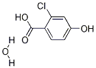 2-氯-4-羟基苯甲酸一水合物, 440123-65-9, 结构式