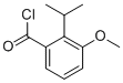 Benzoyl chloride, 3-methoxy-2-(1-methylethyl)- (9CI) Struktur