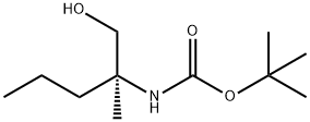 Carbamic acid, [(1S)-1-(hydroxymethyl)-1-methylbutyl]-, 1,1-dimethylethyl ester|