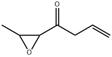 3-Buten-1-one,  1-(3-methyloxiranyl)-  (9CI) 结构式